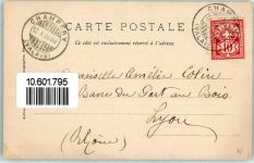 1874 Champéry 1906 - Winzerin mit Pfeife auf dem Weg ins Dorf