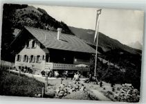 3706 Leissigen 1958 Foto AK Pension Ferieheim d. Pilgermission St. Chrischona Meielisalp