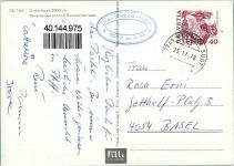 7749 Bernina - Bergrestaurant Skifahrer Sonnenterasse Diavolezza