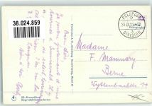 3454 Sumiswald 1939 Foto AK Kirche Feldpost 3. Division