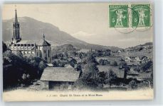 1618 Châtel-St-Denis Prayoud - Kirche, Mont-Blanc