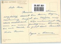 Minusio sign. U. Zaccheo Pro Infirmis Schweiz Künstlerkarte