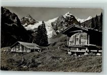 3860 Rosenlaui - Kaltenbrunnenalp mit Wetterhorngruppe