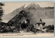 6363 Fürigen Lithographie Kurhaus Pilatus