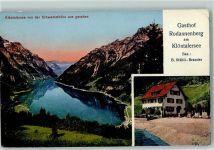 8750 Klöntal - Gasthaus Rodannenberg am Klöntalsee Von der Schwammhöhe aus Hüttenstempel