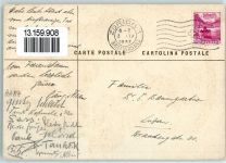 8000 Zürich 1937 Gebrauchsspuren Wappen sign. C. Senn Kyburger 1912-1937