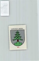 2543 Lengnau BE - Vignette Wappen Kaffee Hag ca 1920-1940 Tannenbaum