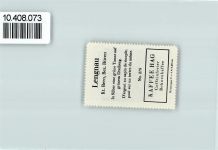 2543 Lengnau BE - Vignette Wappen Kaffee Hag ca 1920-1940 Tannenbaum