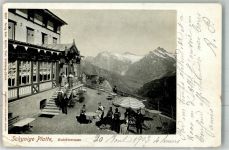 Schynige Platte 1903 Gebrauchsspuren Hotel