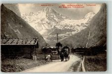 3822 Lauterbrunnen - Lauterbrunnental PferdekutscheTschingelhorn Breithorn