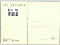 Aarau Viehweide sign. Karl Giradet Ort lt. Verlag Pro Juventute Schweiz Künstlerkarte