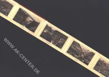 St Gotthard Gebrauchsspuren Lithographie Leporello 16 Ansichten 194 cm x 7,5 cm