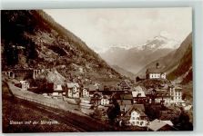 6484 Wassen UR - Windgälle Kirchlein Gotthardbahn