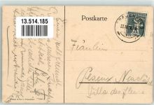 8500 Frauenfeld 1916 Lithographie Rhurgovia Litteris Amicitiae Ort lt. Stempel