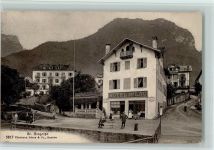 1898 St-Gingolph 1920 - Hotel Suisse, Htel du Lac AK