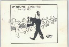 5000 Aarau - Künstlerkarte, Matura 1931, kinder