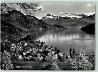 6353 Weggis 1963 - und die Alpen