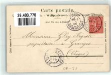 2900 Porrentruy Pruntrut 1905 - Schloss