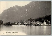 1897 Bouveret - Dampfschiff