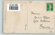 3855 Brienz BE Gebrauchsspuren Pension Sternen