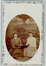 9403 Goldach 1907 Foto AK Gruppenfoto Frau Mode Ort lt. Stempel