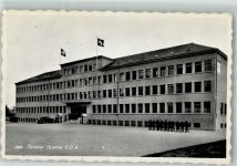 1530 Payerne 1957 Gebrauchsspuren Kaserne D.C.A. Feldpost