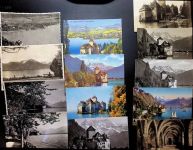 Chillon Chateau Lot mit 40 AK Schloss