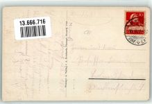 4462 Rickenbach BL 1922 Foto AK Pension zur Post