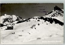 6387 Oberrickenbach 1953 Winter Pension Bannalpsee