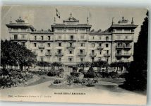 6443 Morschach Gebrauchsspuren Grand Hotel Axenstein
