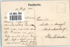 8898 Tannenboden Flumserberg 1908 Foto AK Esel Gepächtransport Schlitten Kurhaus Tannenboden