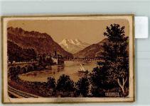 Chillon Chateau 1890 Gebrauchsspuren Keine AK