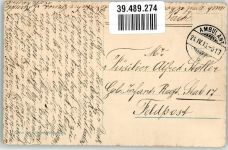 2520 La Neuveville 1913 - Burg Schlossberg Bieler See Bahnpost Zug 513