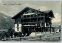 3775 Lenk im Simmental 1928 Foto AK Hotel Wildstrubel