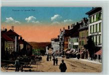 1680 Romont FR 1909 - La grande Rue , sehr gute Erhaltung AK