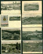 8840 Einsiedeln Lot mit 35 AK, 1898-1930; gute Erhaltung, größtenteils gelaufen