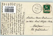 9650 Nesslau Gebrauchsspuren In der Schloh bei Lutenwil Künstlerkarte