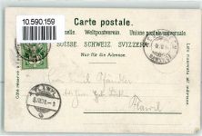 8212 Neuhausen am Rheinfall 1901 - Schloss Laufen beng Beleuchtung