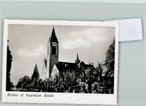 l´Eglise FOTO KEINE AK Kirche Neujahr Foto 10cm x 7cm, rückseitig Haftspuren