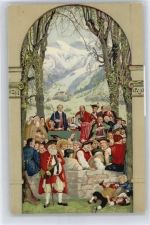 Bundesfeier Ganzsachen Schweiz Künstlerkarte