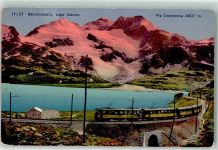 Berninabahn - Lago bianco Piz Cambrena