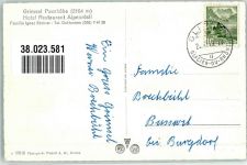 3999 Oberwald 1949 Foto AK Omnibus Auto Grimsel-Passhöhe