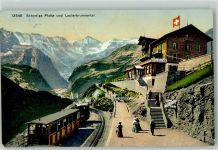 Schynige Platte 1909 - Bahn Hotel Lauterbrunnental