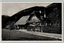 4718 Holderbank SO 1934 Foto AK Gasthaus Pension rorelle