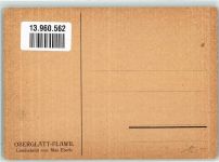 9230 Flawil Künstlerkarte Oberglatt Linolschnitt 1820 von Max Eberle