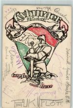 4313 Riburg Möhlin Gebrauchsspuren Wappen AK