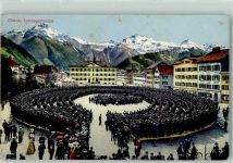 8750 Glarus 1913 Gebrauchsspuren Landsgemeinde