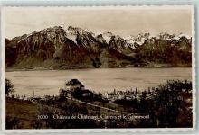 1815 Clarens - Chateau de Chatelard Clarens et le Grammont