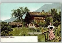 Schweizerhaus im Haslital Motiv Schweiz