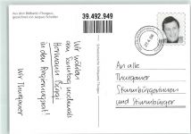 Künstlerkarte Zeichnung J. Schedler Greggenhüsli Bildband